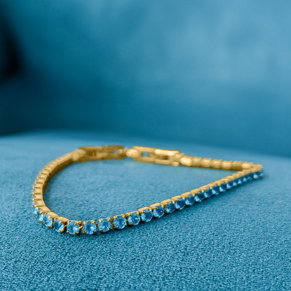 Bracciale Tennis Oro